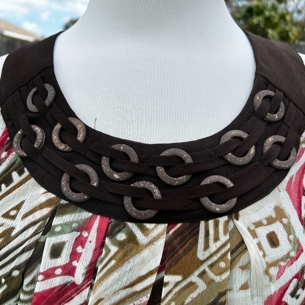 Excellent Condition Tank‎ Top Multi-Color Covington Petite Size PM